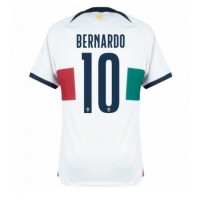Portugal Bernardo Silva #10 Replica Away Shirt World Cup 2022 Short Sleeve